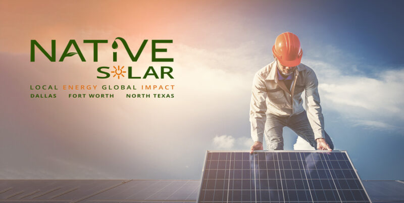 Native Solar Billboard