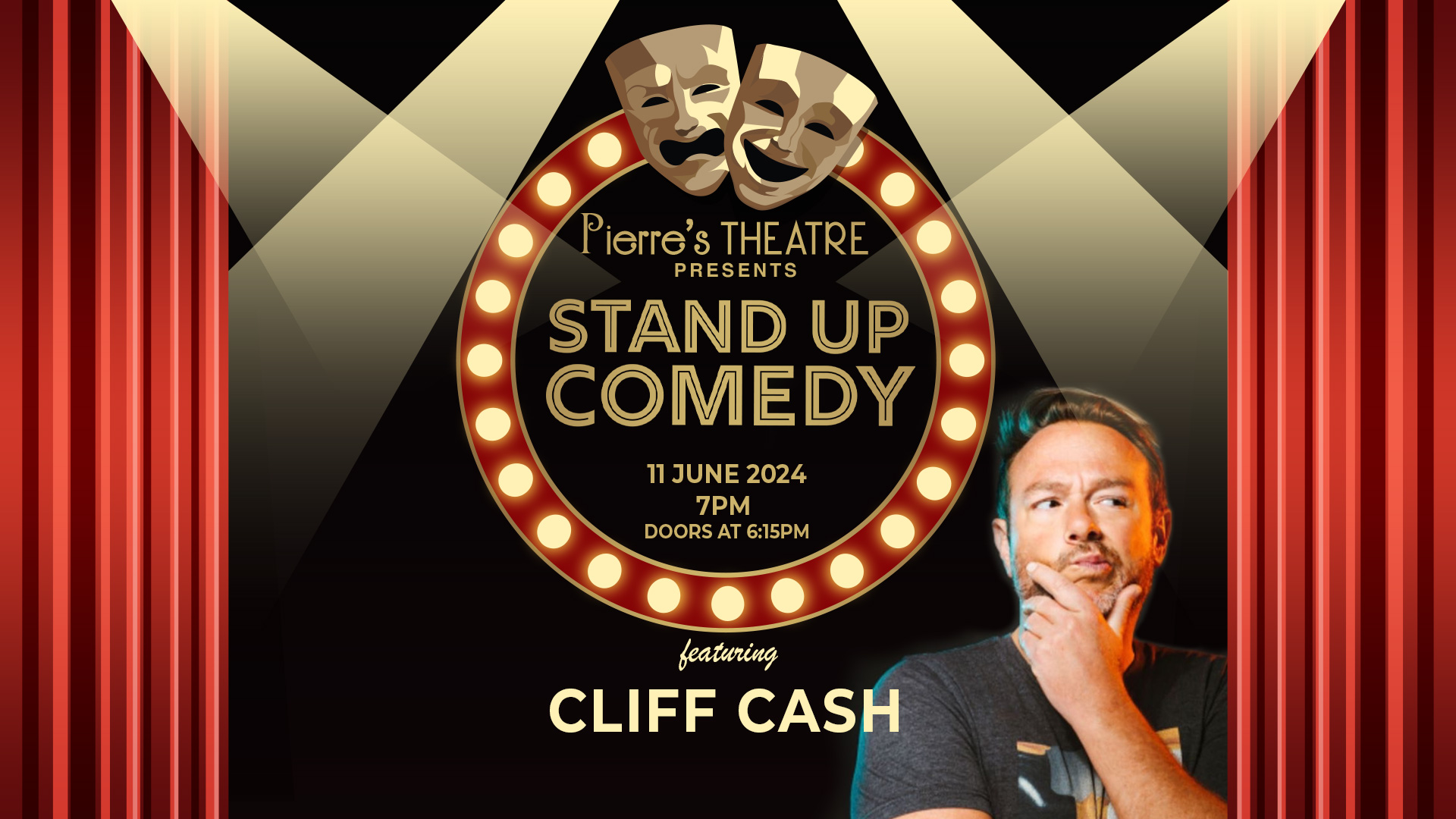Stand Up Comedy Cliff Cash