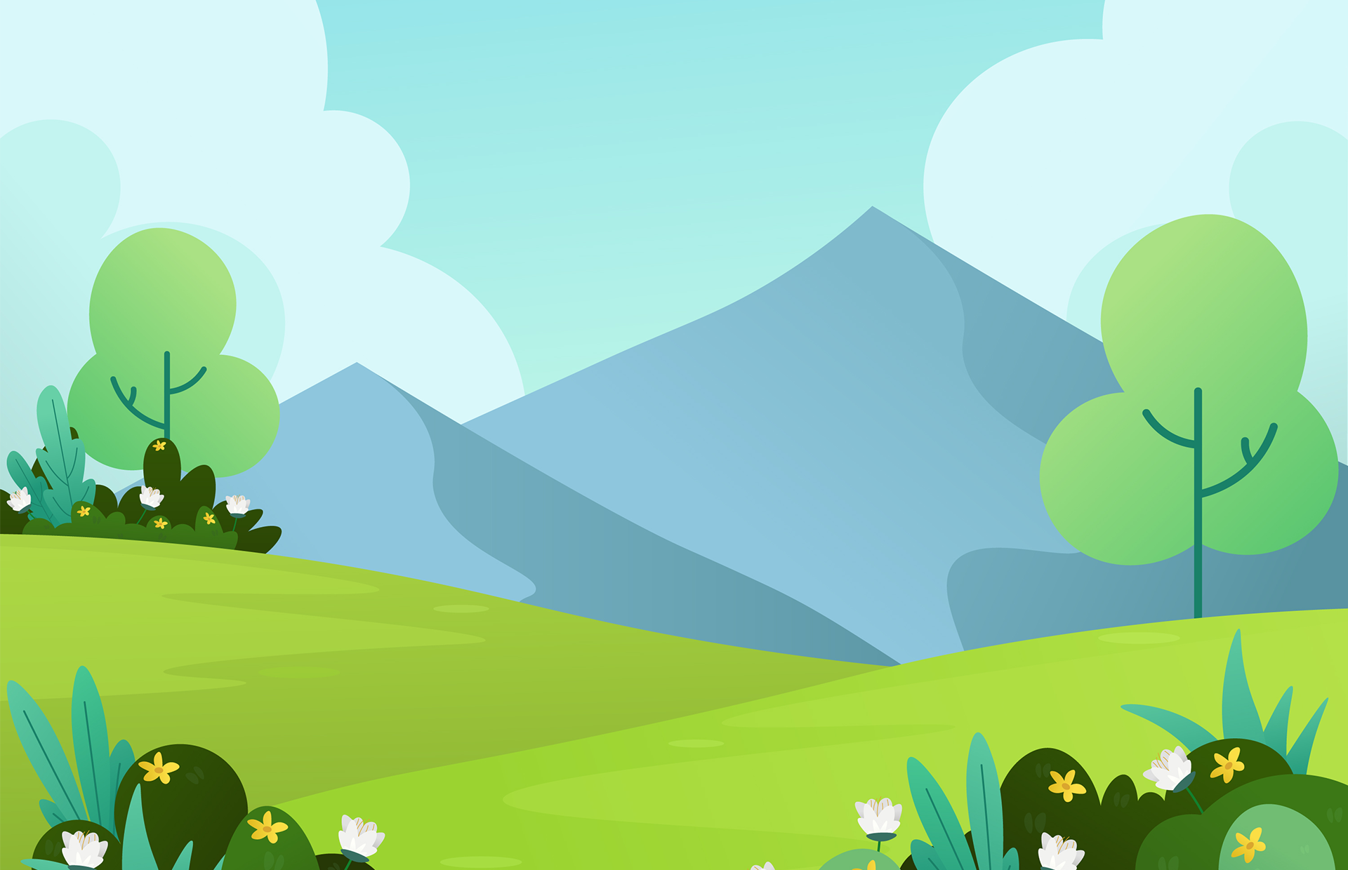 Nature Mountains View
