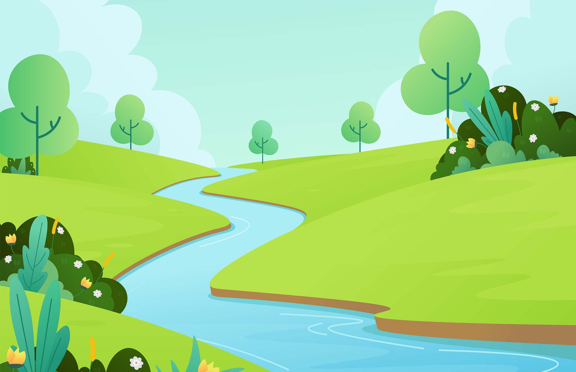 River in Green Hills
