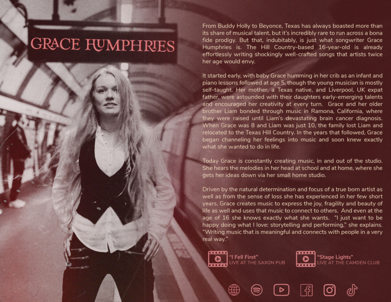 Grace Humphries Profile