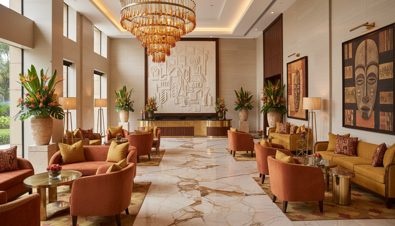 Compliment Hotel Lobby