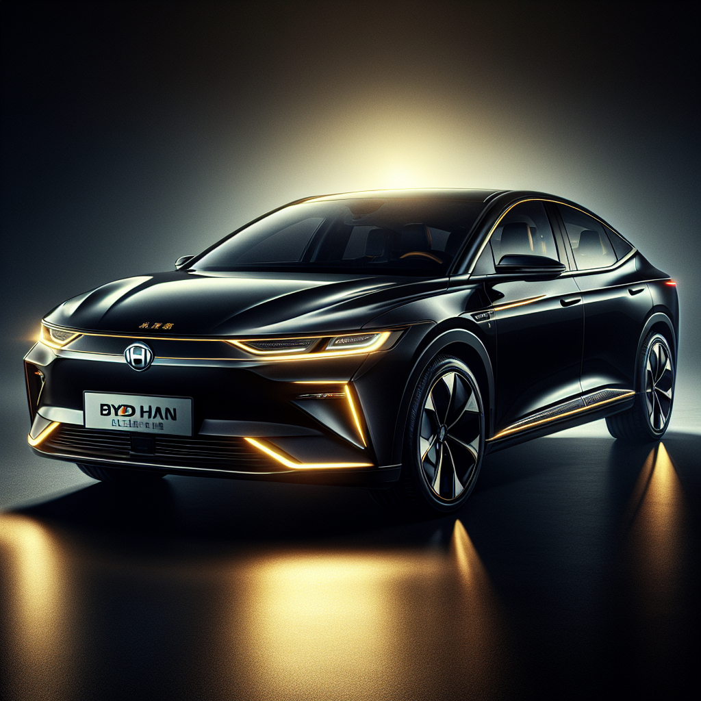 BYD Han electric luxury sedan Dubai