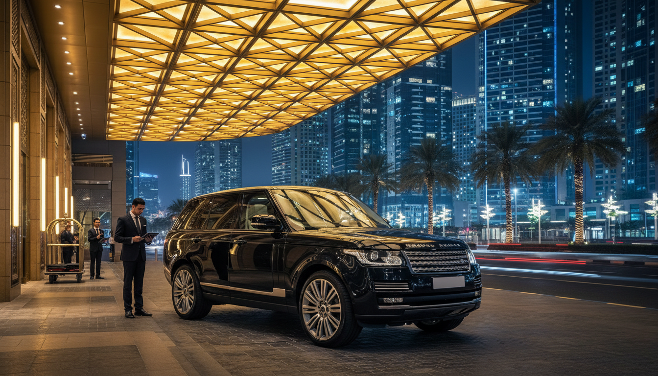 Range Rover luxury SUV Dubai chauffeur