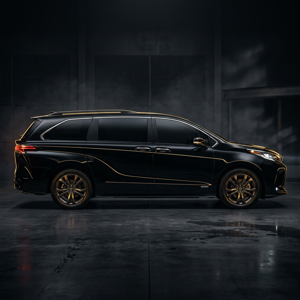 Toyota Sienna luxury family van Dubai