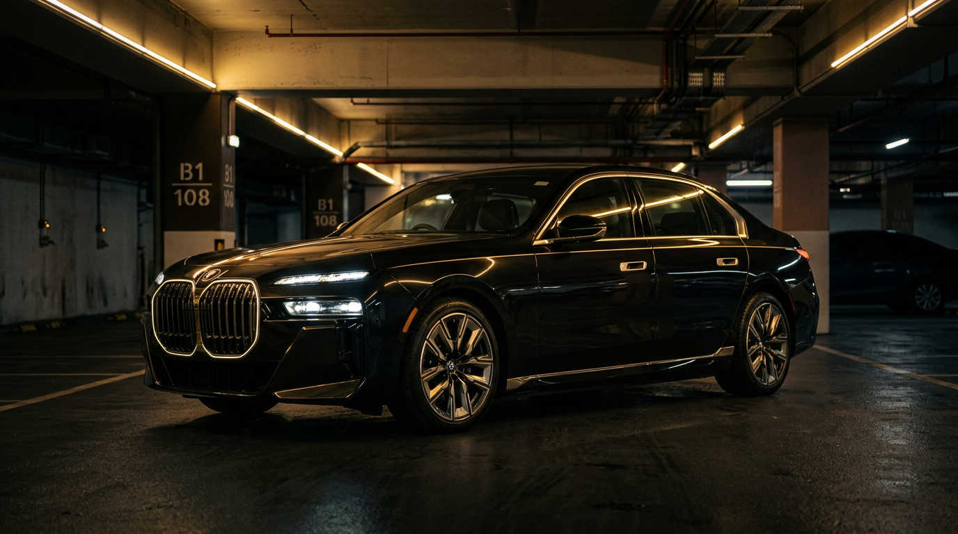 BMW 7 Series luxury sedan Dubai