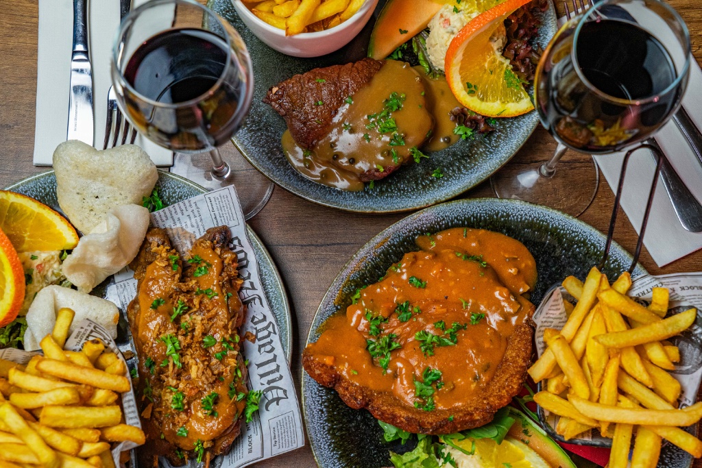 Live Amsterdam menu