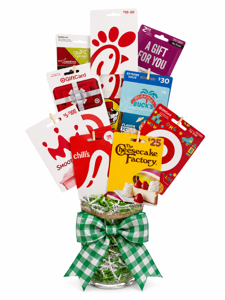 Gift Card Basket