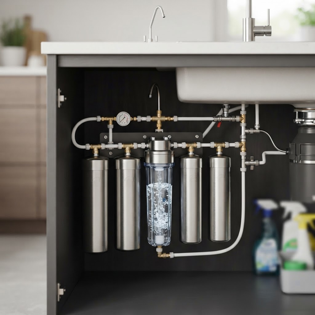 Trinkwasserfilter Sachsen-Anhalt: Wasserqualität verbessern (KI-generiertes Bild)