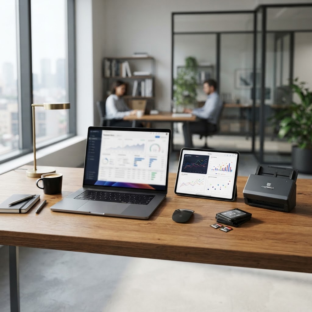 Digitale Buchhaltung in Sulzbach: Lexware-Support & Hilfe (KI-generiertes Bild)