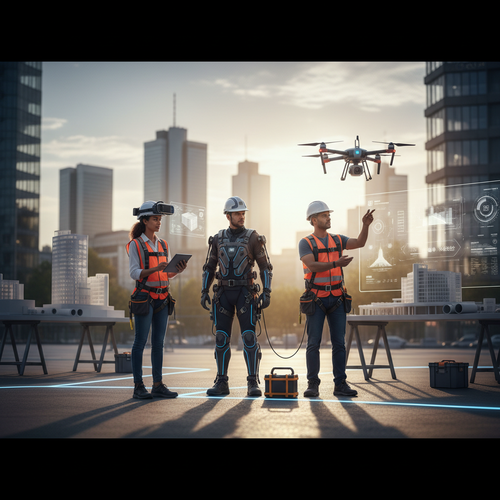 Arbeitsschutz 2026: 5 innovative Technologien für mehr Sicherheit in Eschborn & Umgebung (KI-generiertes Bild)