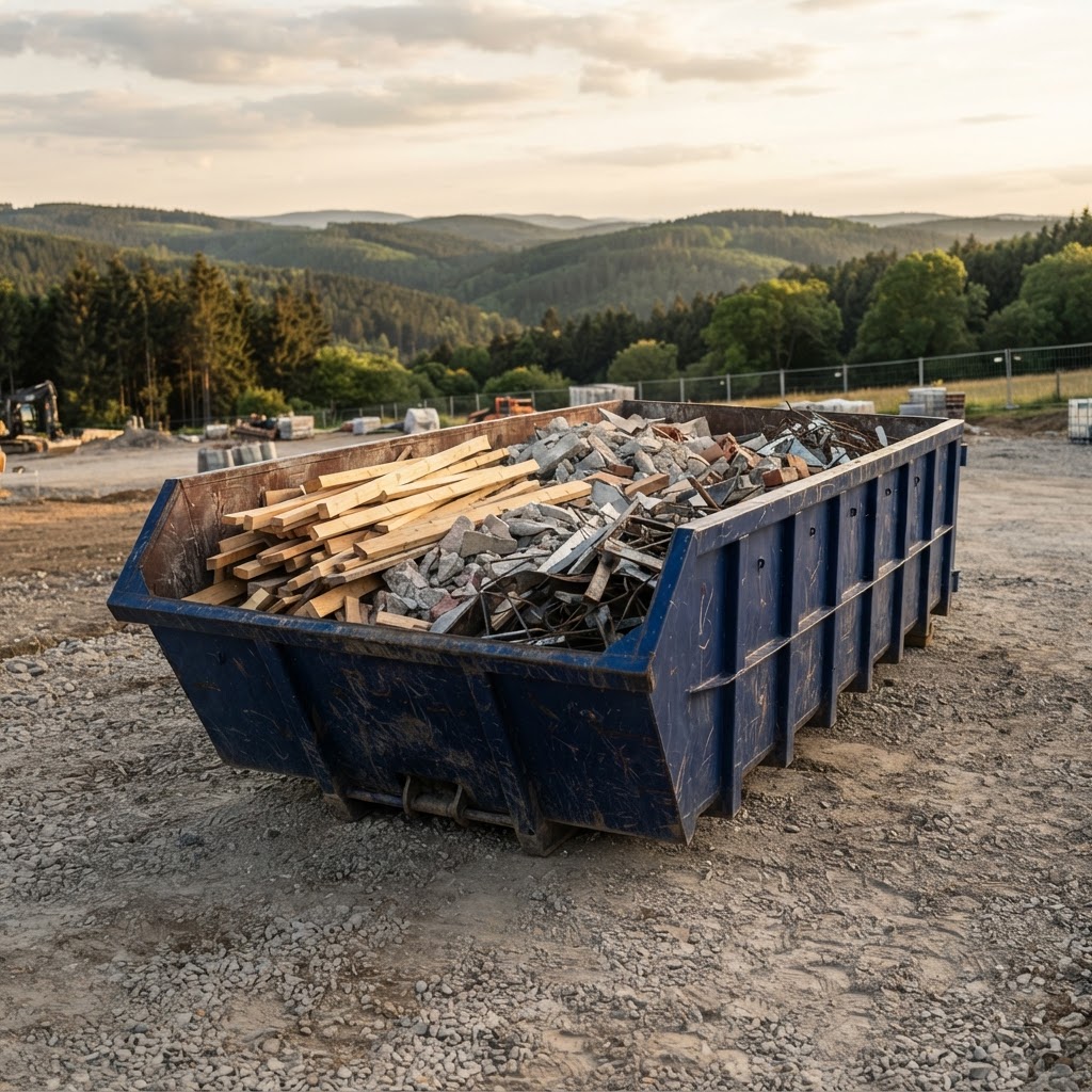 Containerdienst Westerburg & Region: Jetzt Container mieten (KI-generiertes Bild)