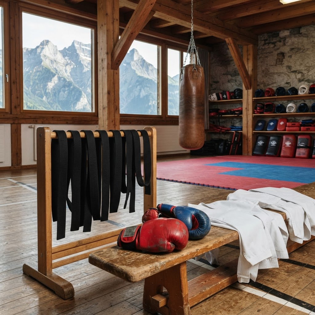 Kampfsport Glarus: Taekwondo & Selbstverteidigung für alle (KI-generiertes Bild)