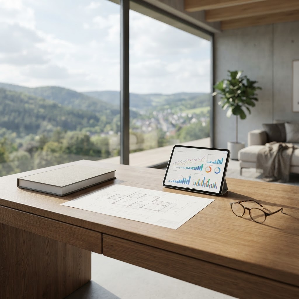 Immobilienbewertung in Glashütten, Königstein & Oberursel (KI-generiertes Bild)