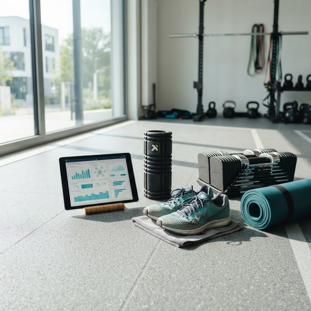 Fitness Ingelheim: Laufschule, Yoga & Training bei Rückenwind (KI-generiertes Bild)