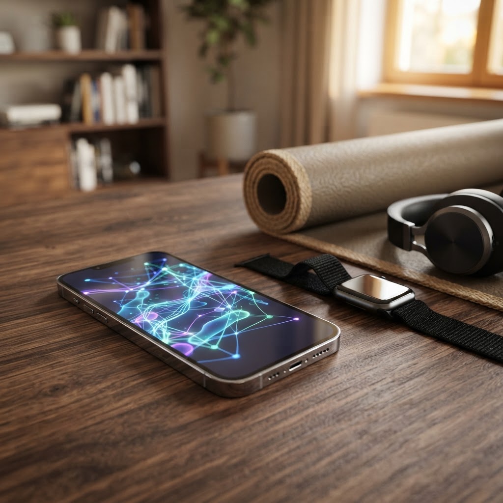 Personal Training Ingelheim: Fitness App für dein Training (KI-generiertes Bild)