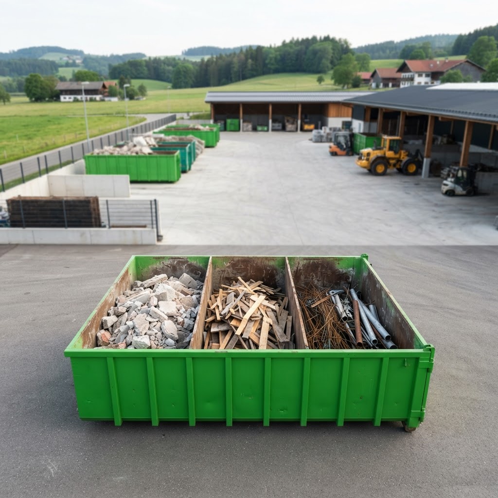 Containerdienst Katzenelnbogen: Container günstig mieten (KI-generiertes Bild)