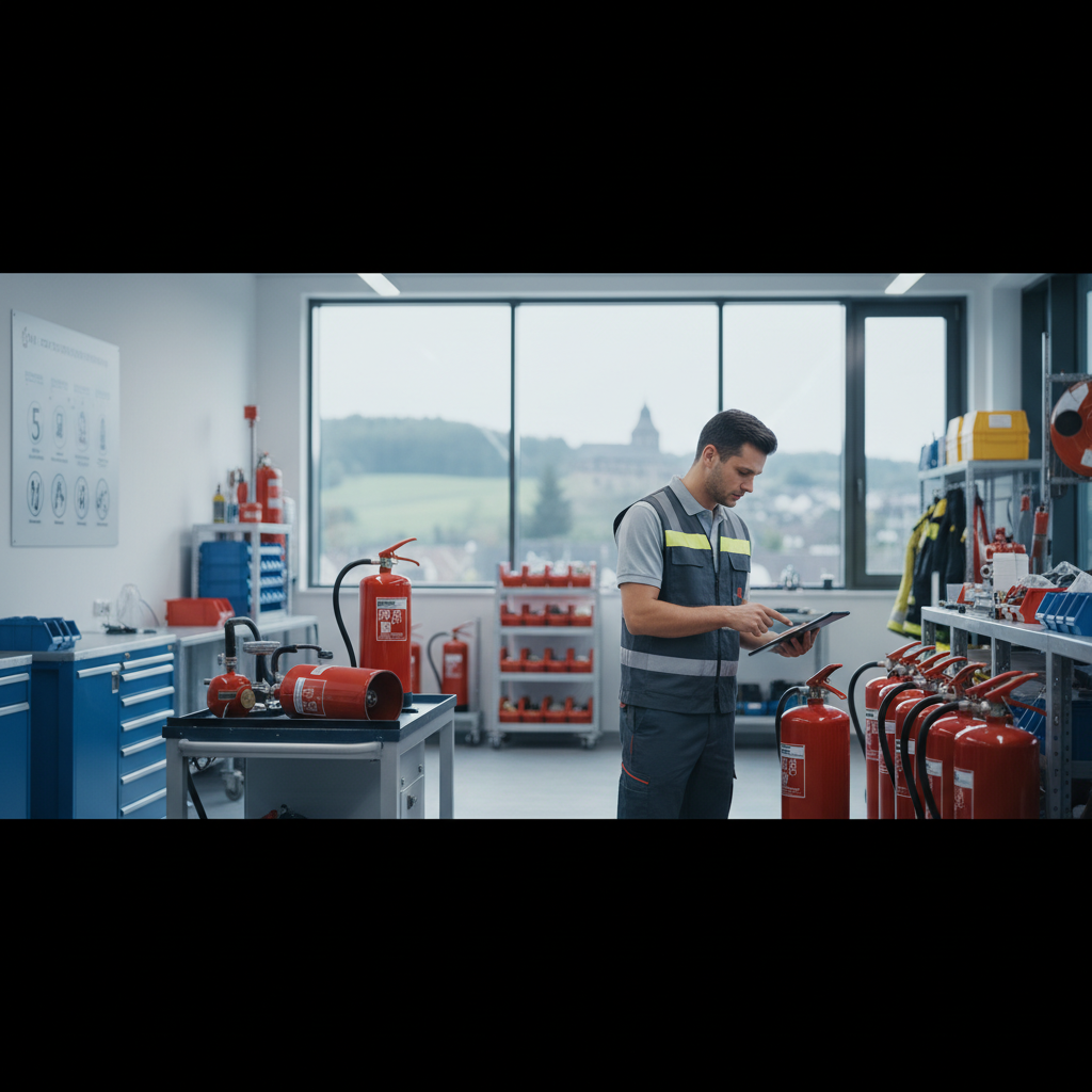 Brandschutzhelfer Ausbildung Walsrode: Betriebssicherheit (KI-generiertes Bild)