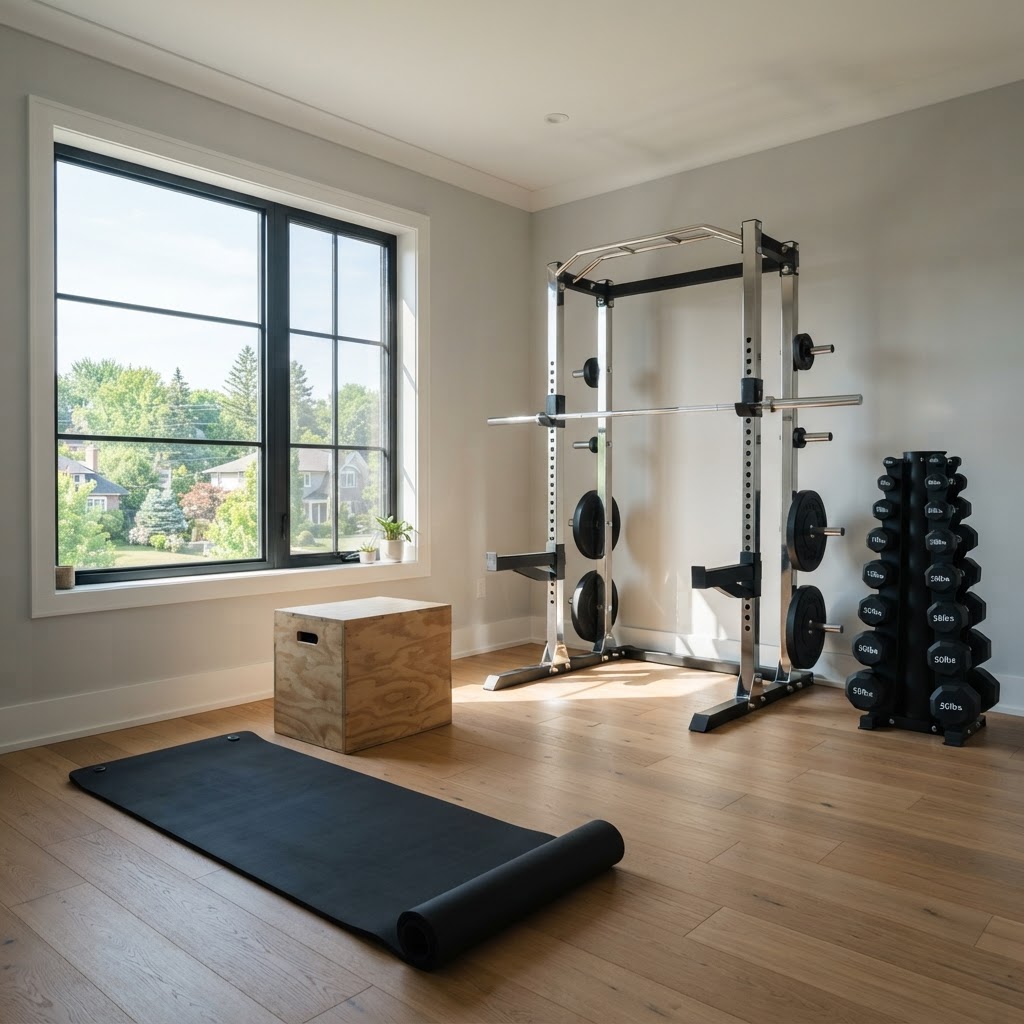 Personal Training Ingelheim: Dein Home-Gym & Fitness-Plan (KI-generiertes Bild)