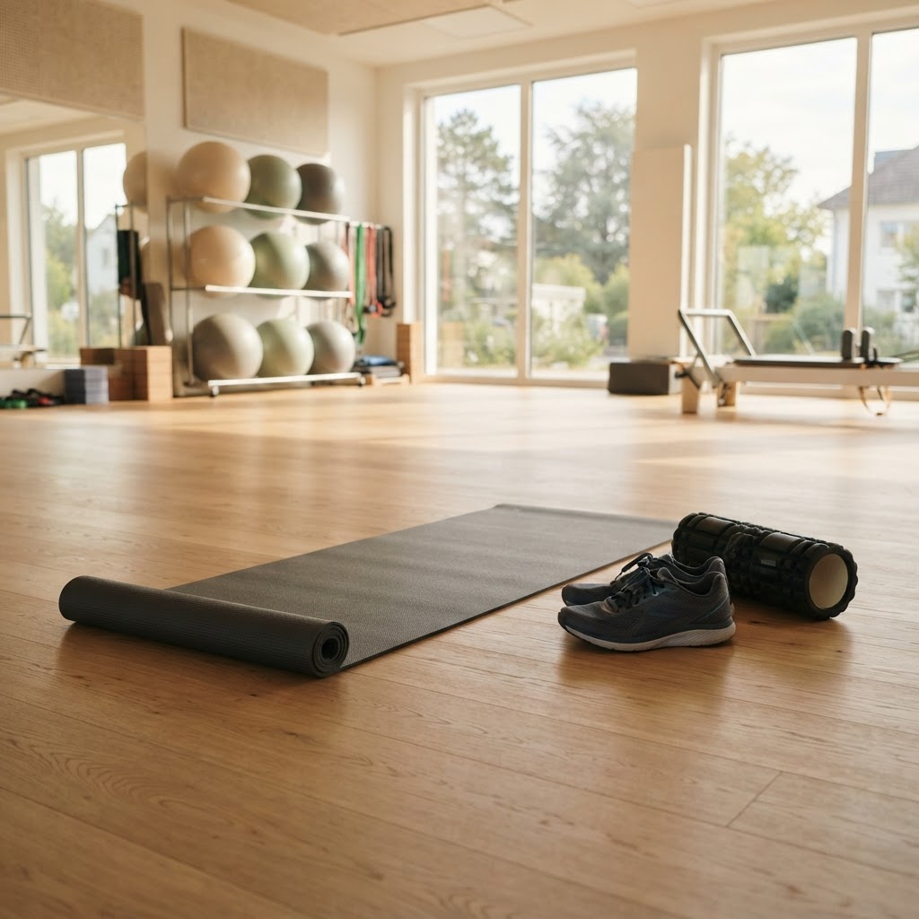 Laufen, Yoga & Fitness in Ingelheim am Rhein | Rückenwind (KI-generiertes Bild)