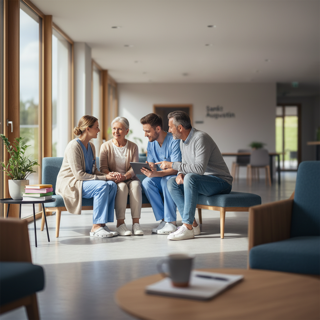 Psychische Gesundheit im Pflegedienst Sankt Augustin: 5 Tipps für bessere Pflege (KI-generiertes Bild)