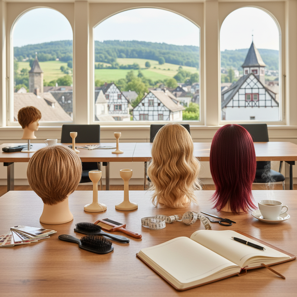 Perückenberatung in Sulzbach am Taunus: Seminar für Friseure (KI-generiertes Bild)