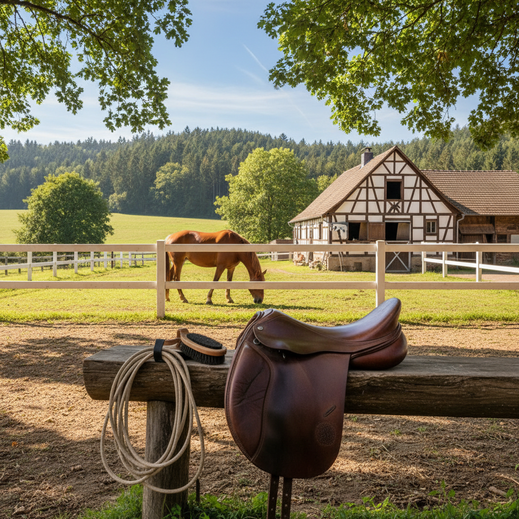 Reittherapie in Hohenleimbach: Selbstentwicklung für alle (KI-generiertes Bild)