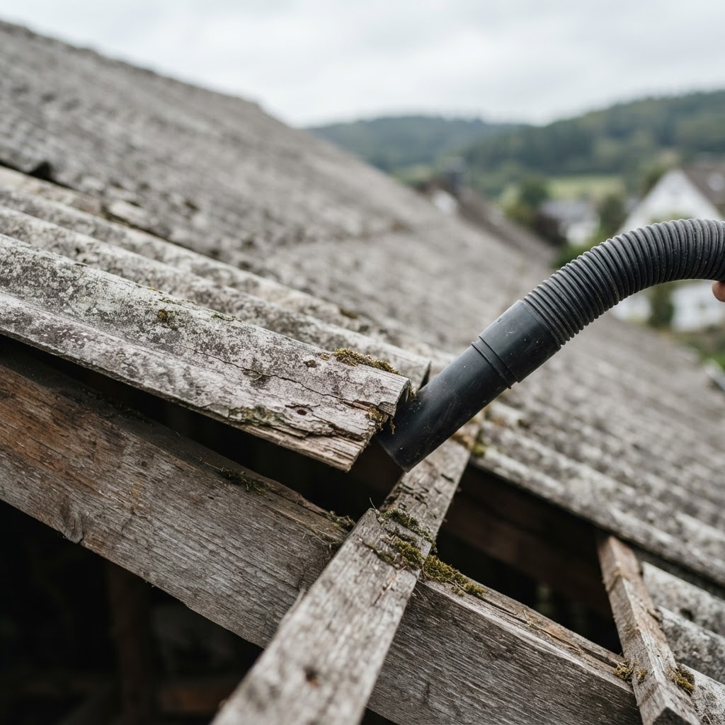 Asbest entsorgen in Westerburg: Professionelle Sanierung (KI-generiertes Bild)