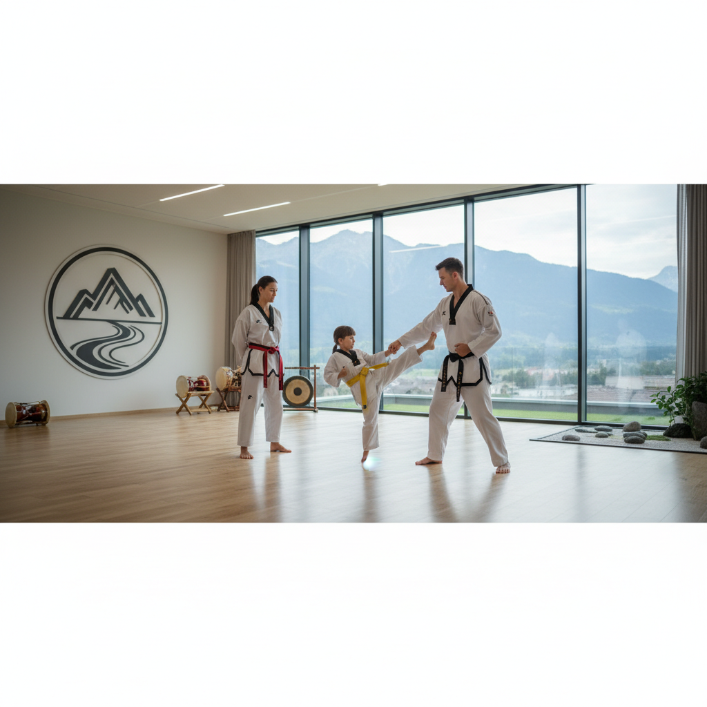 Taekwondo in Glarus: Körper, Geist und Gemeinschaft vereinen (KI-generiertes Bild)
