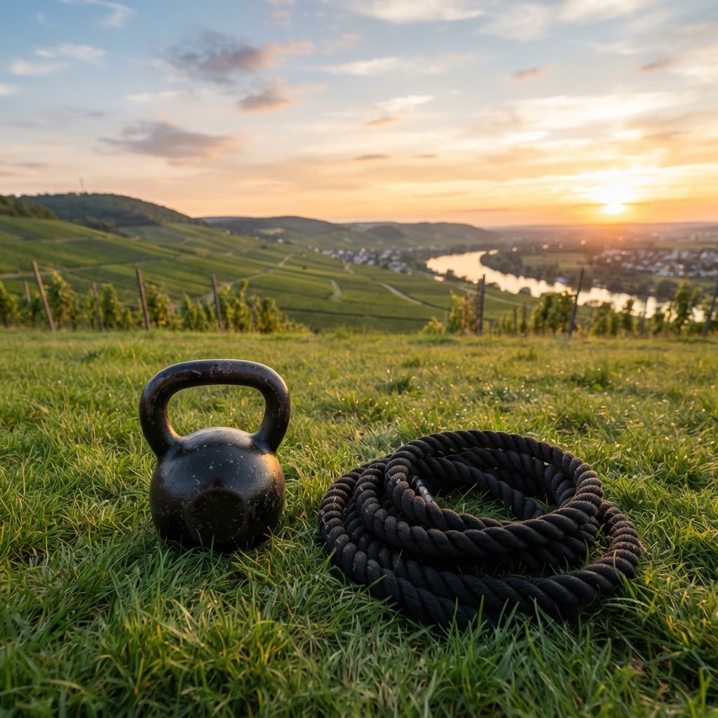 Personal Training Ingelheim: Outdoor-Fitness für dich (KI-generiertes Bild)