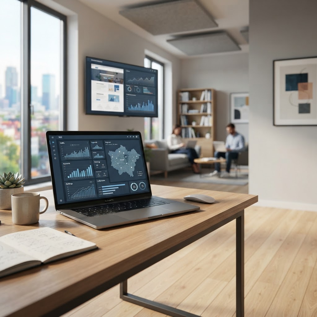 SEO & Webdesign Sankt Augustin: Sichtbarkeit für Firmen (KI-generiertes Bild)
