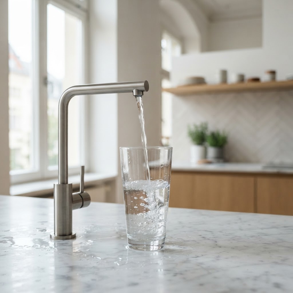 Wasserqualität in Leipzig verbessern: Trinkwasserfilter & Analyse (KI-generiertes Bild)