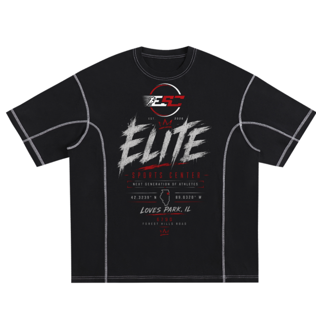ESC Streetwear Tee — Black — view 1