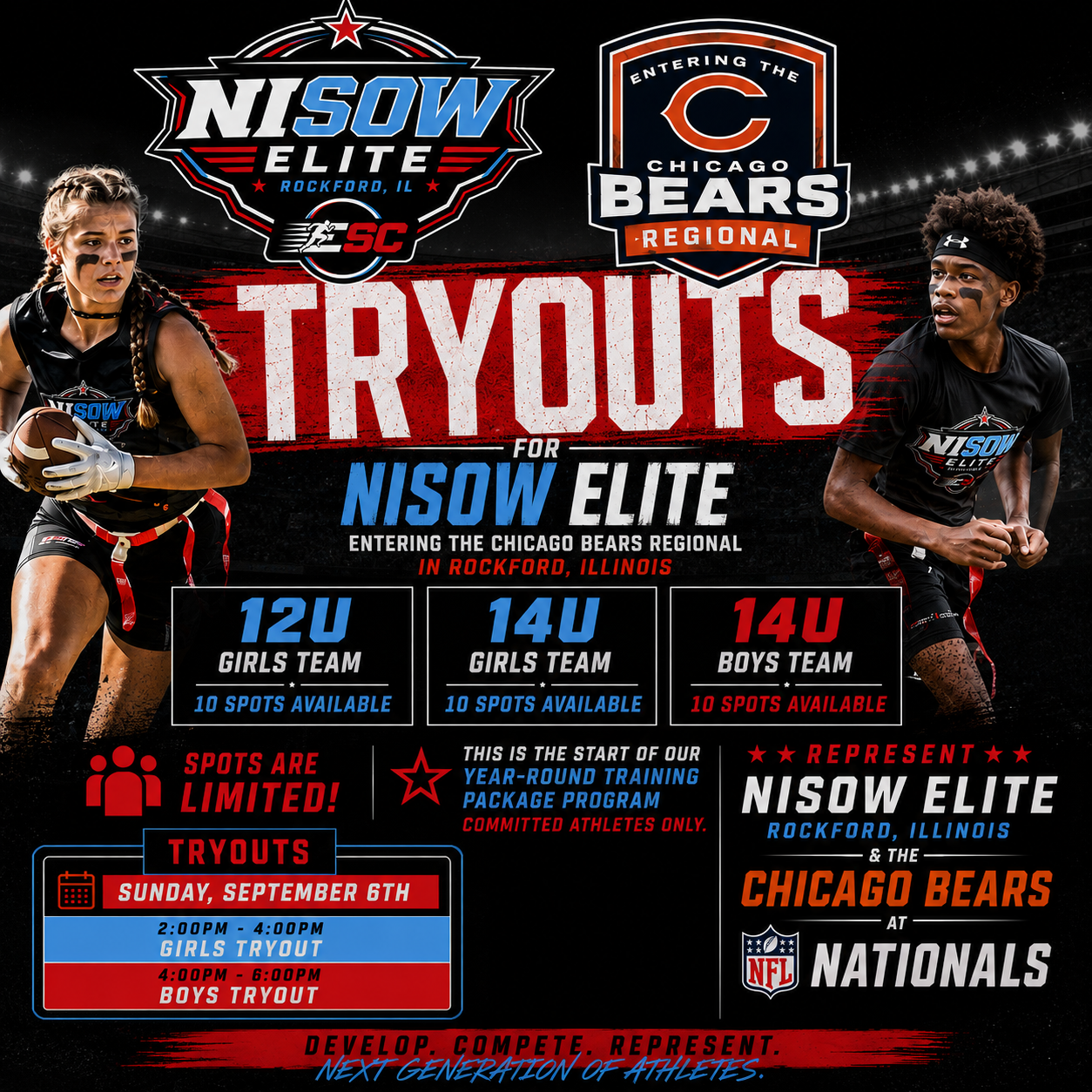 NISOW Elite Bears Regional Tryouts