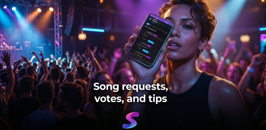 Song requests, votes, and tips