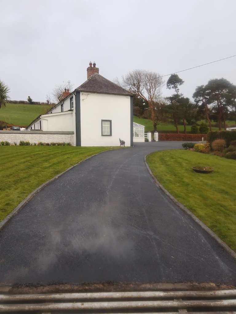Professional block paving driveway installation in Waterford by Stone Road Paving