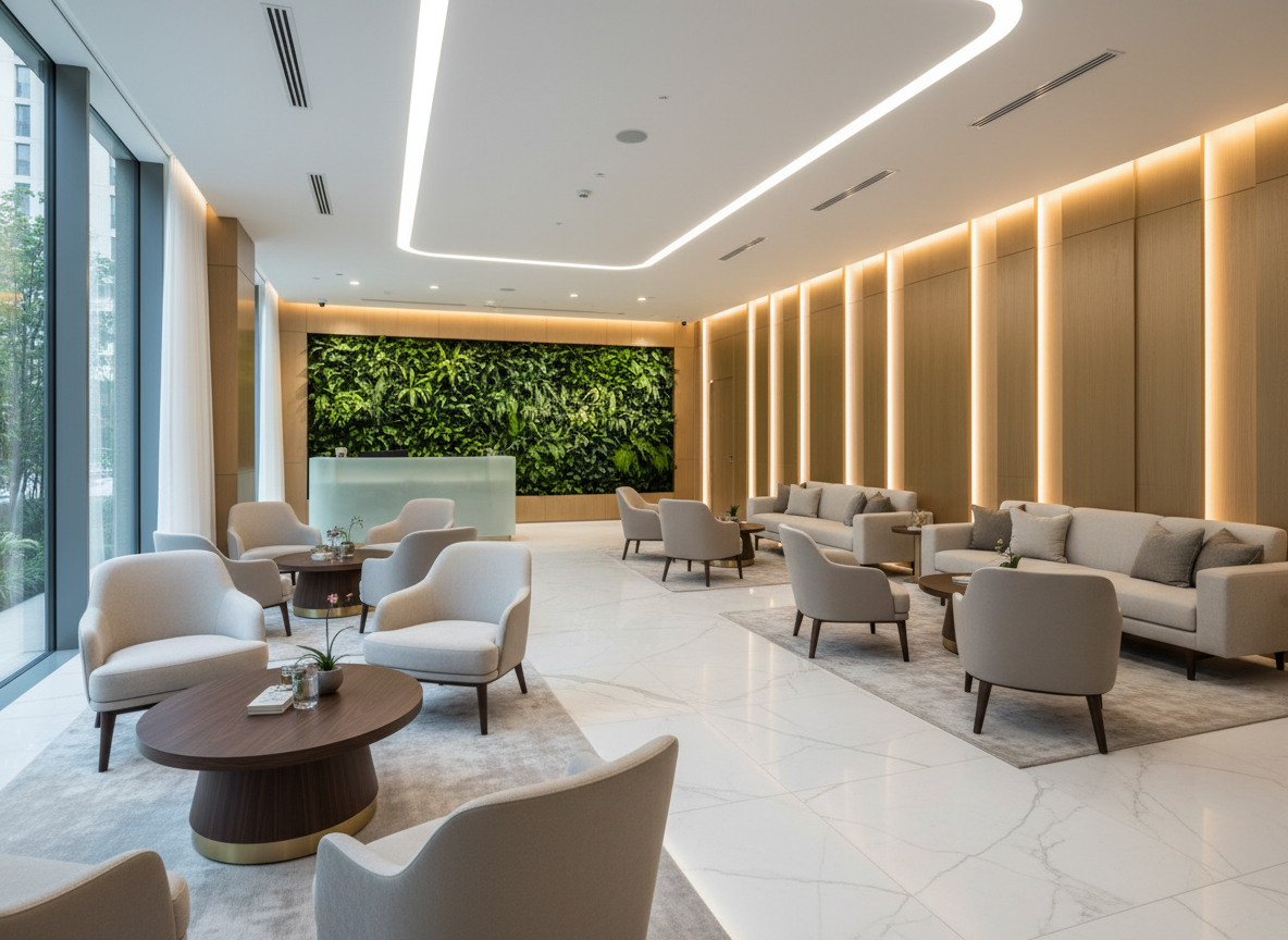 Modern clinic interior