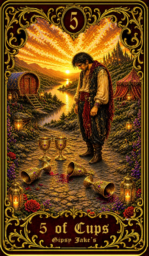 Five of Cups