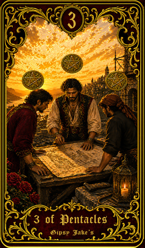 Three of Pentacles
