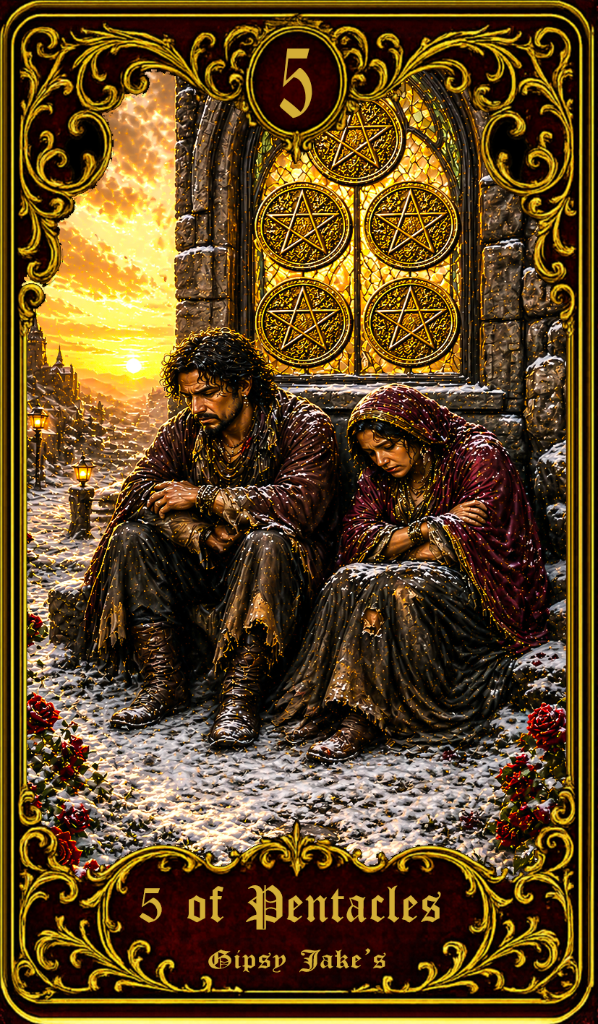 Five of Pentacles
