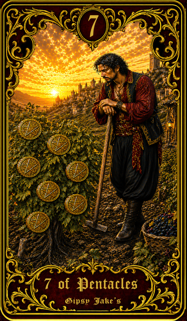 Seven of Pentacles