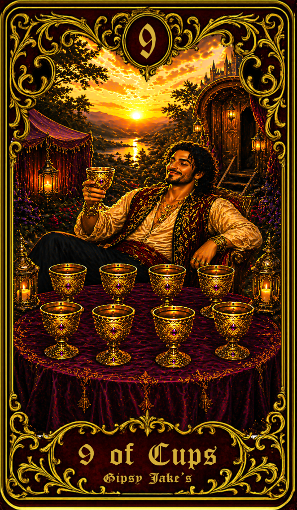 Nine of Cups