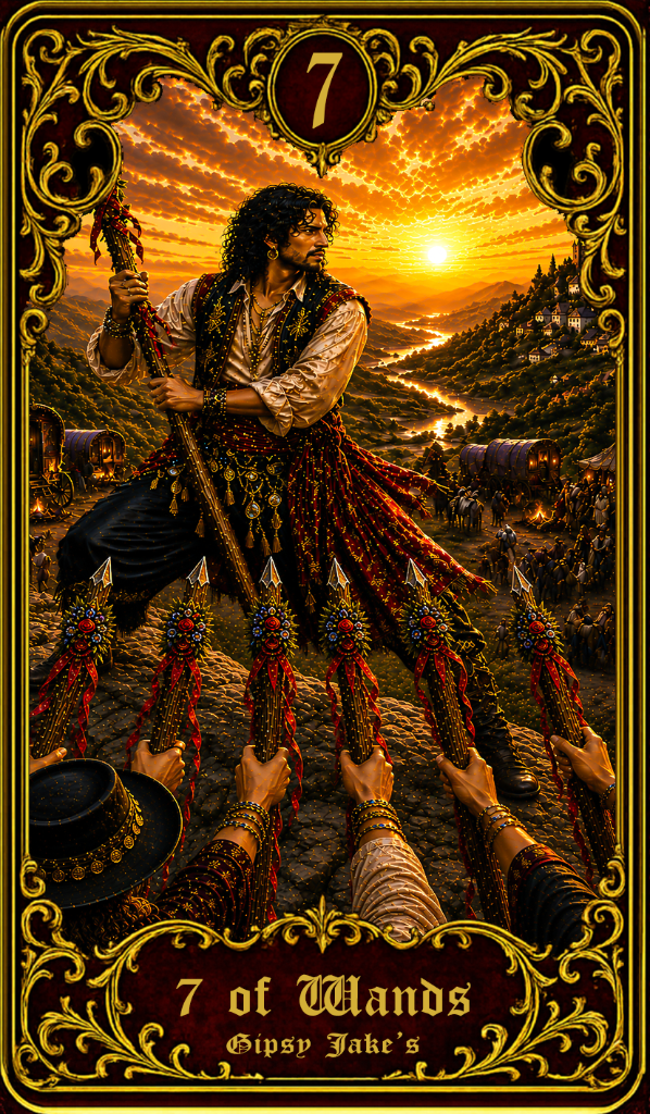 Seven of Wands