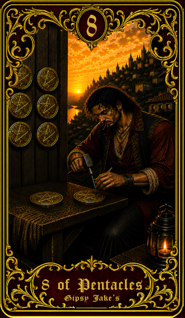 Eight of Pentacles