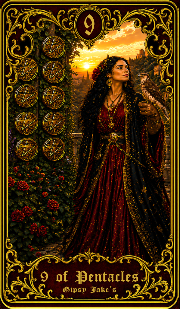Nine of Pentacles