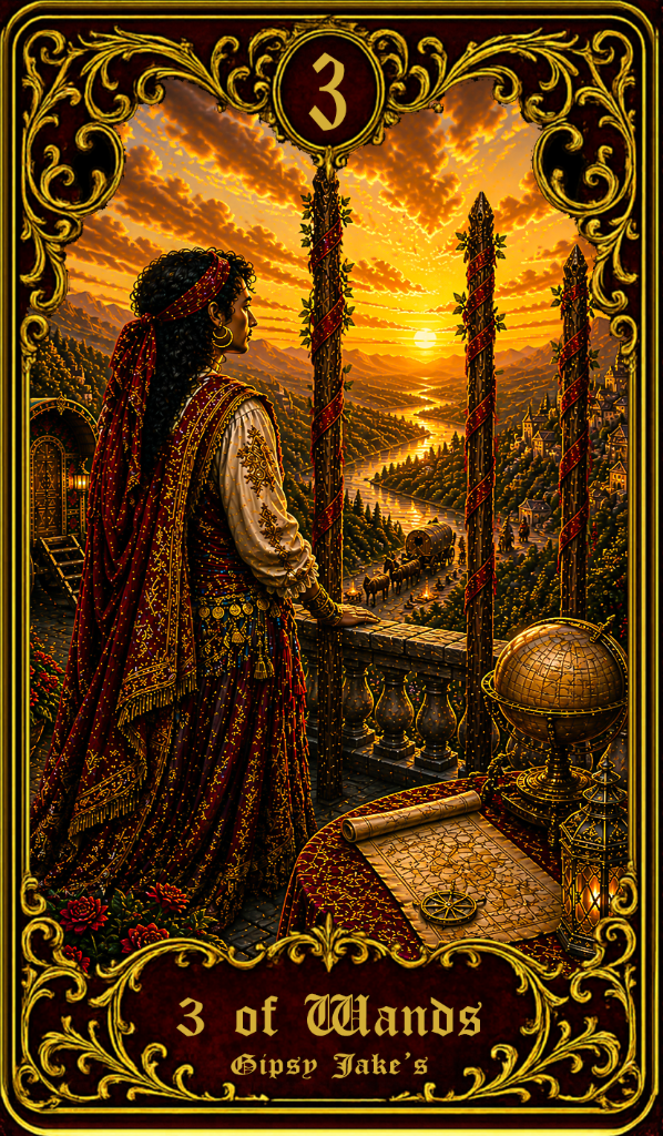 Three of Wands