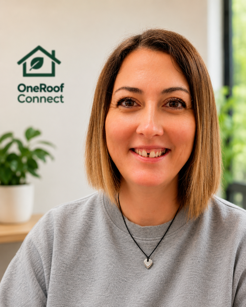 Timea, founder of OneRoof Connect