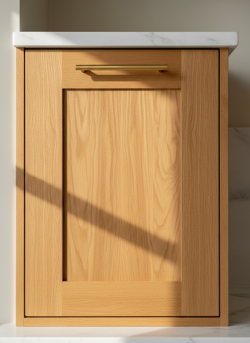 Natural Oak cabinet door