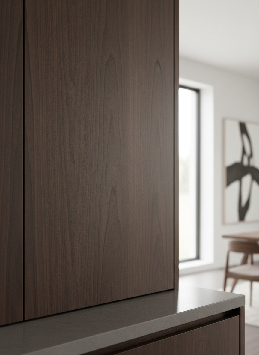 Espresso Walnut cabinet door