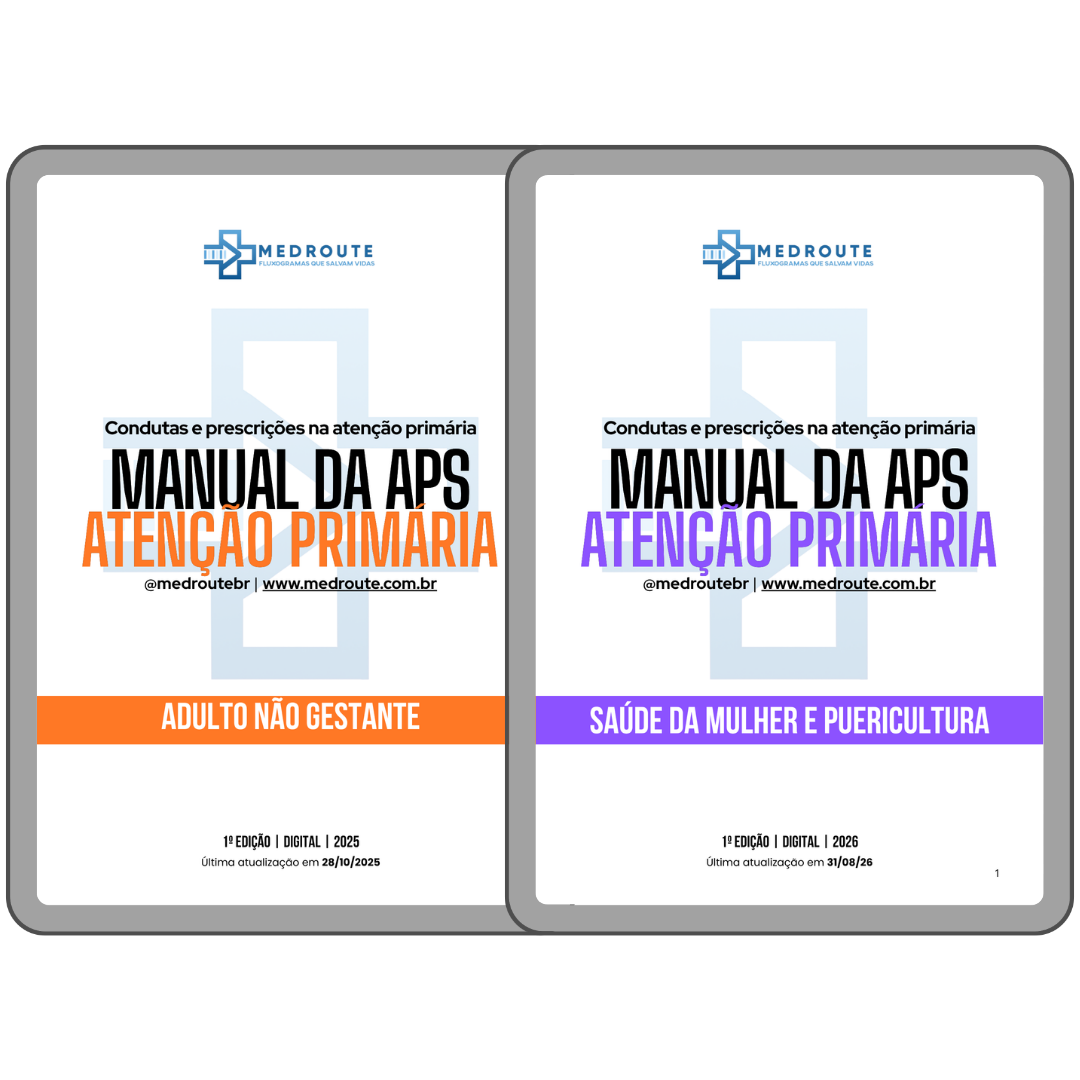 Combo Manuais da APS — Adulto Não Gestante + Saúde da Mulher e Puericultura